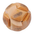 Round Shape 6 Pieces Wooden Puzzle